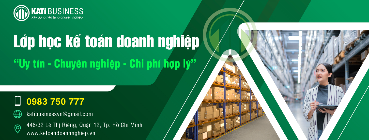 Lớp học kế toán doanh nghiệp tại Kati Business