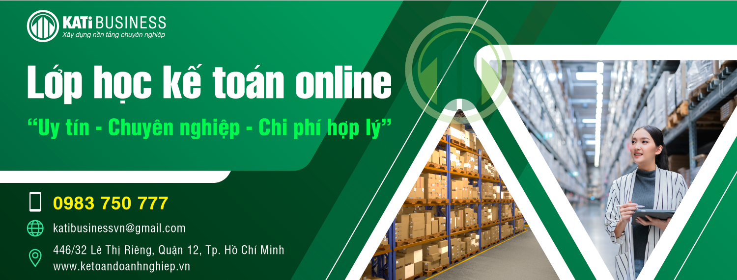 Lớp học kế toán online tại Kati Business