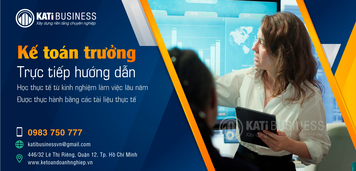Lớp học kế toán Tổng hợp tại Kati Business
